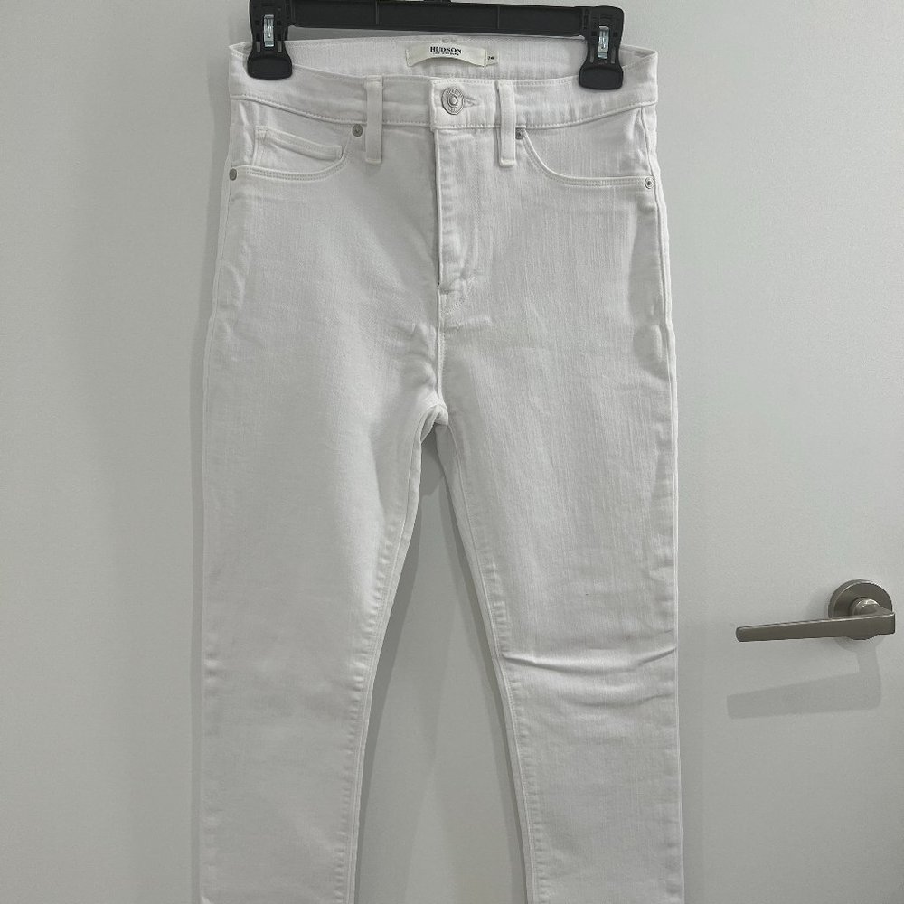 NWT Hudson White Jeans